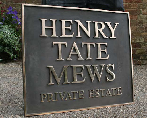 Cast Metal Plaques - YES SIGNS NEW YORK